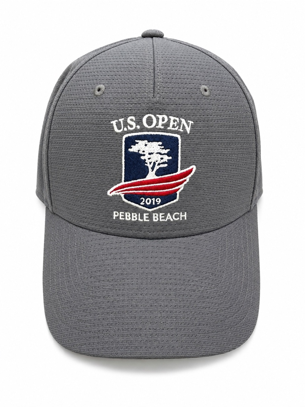 U.S. Open 2019 Pebble Beach TravisMathew Flexfit Gray Golf Hat L/XL